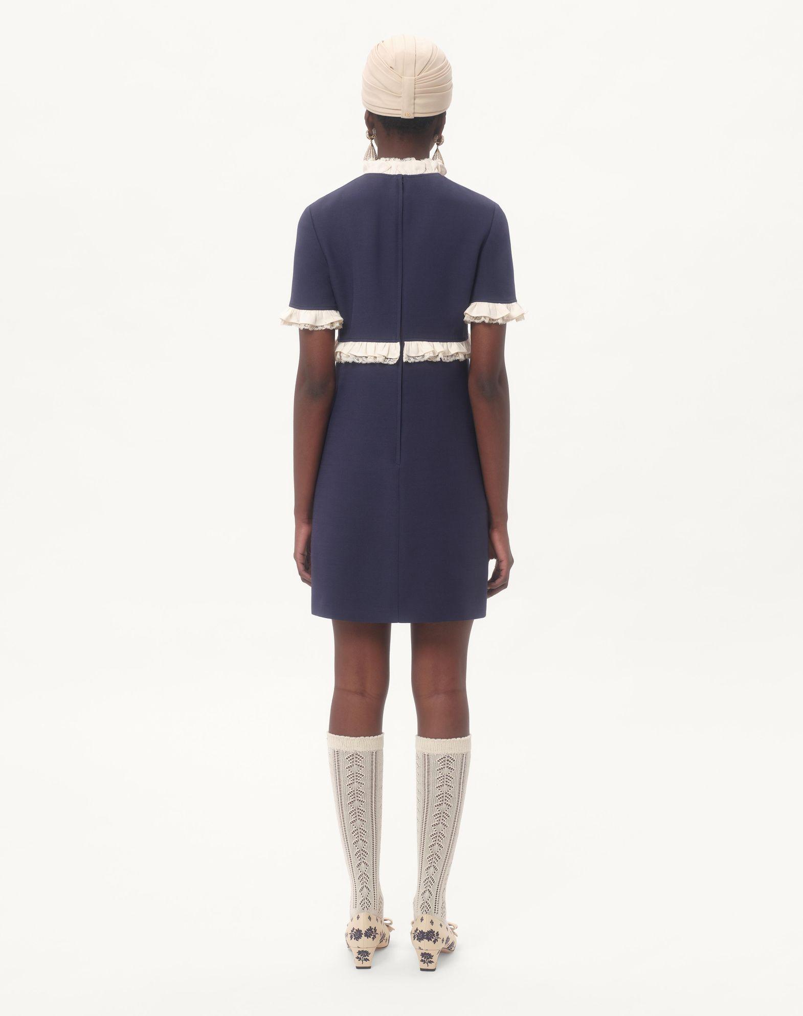 Crepe Couture Short Dress  Product Image