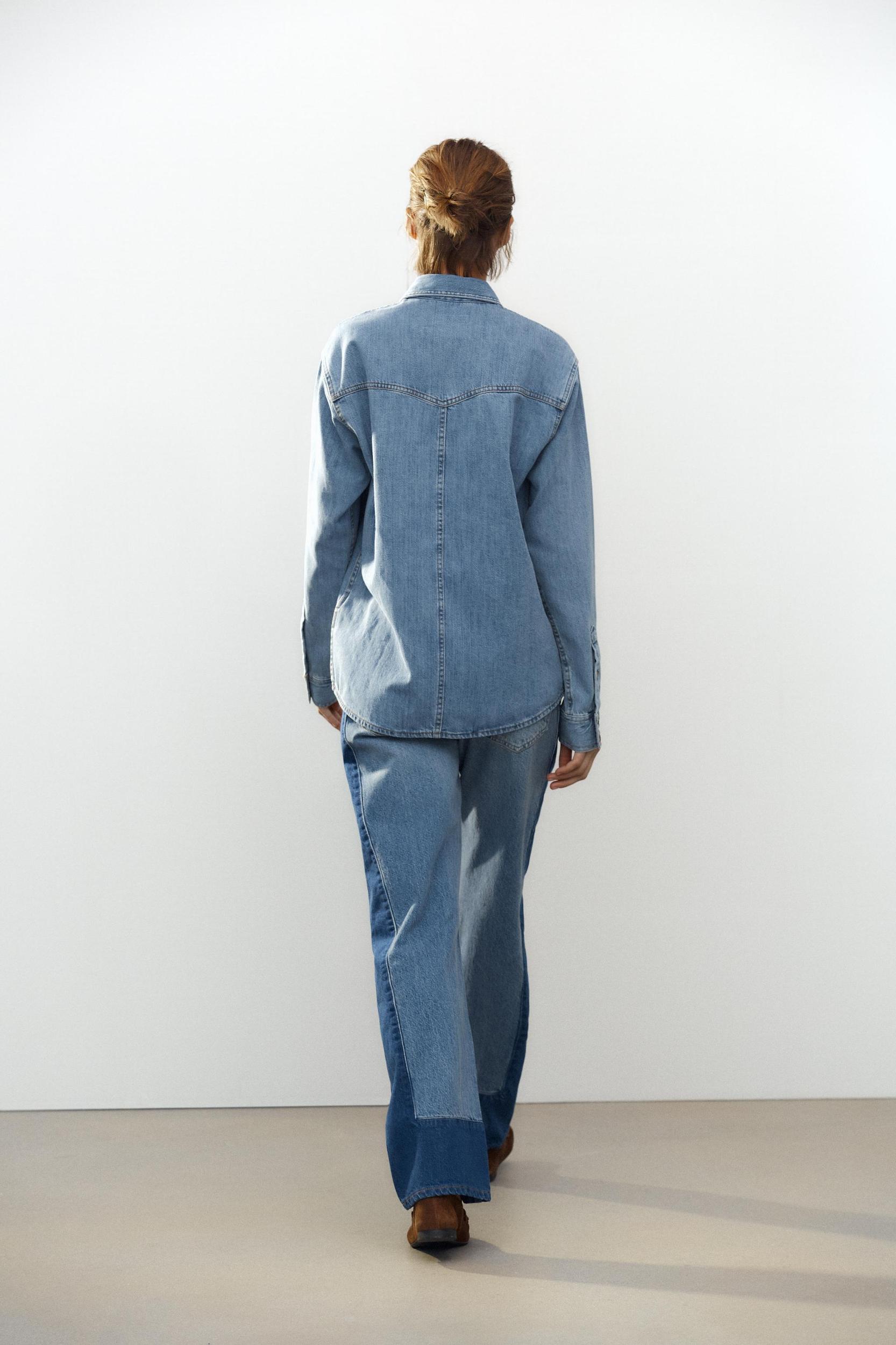 DENIM SHIRT ZW COLLECTION Product Image