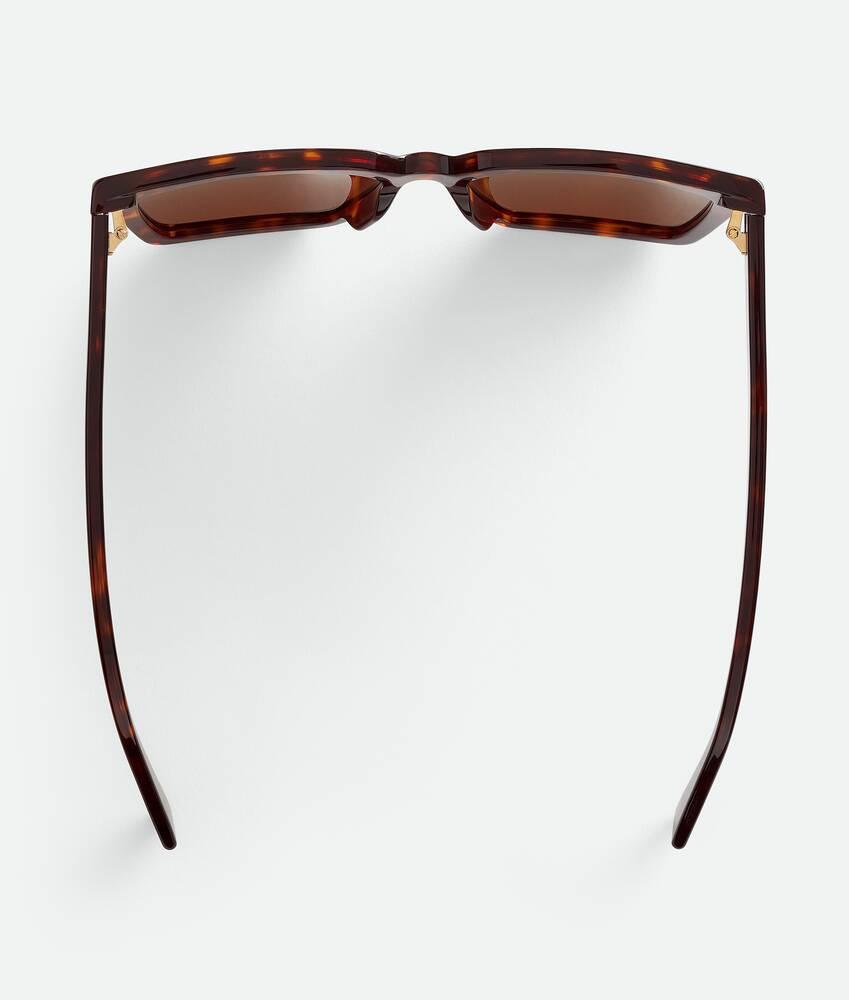 Women's Soft Recycled Acetate Square Sunglasses in Havana / Brown Product Image