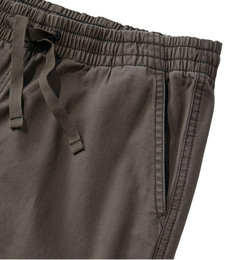 Women's Lakewashed Pull-on Chinos, Mid-Rise Wide-Leg Crop Product Image