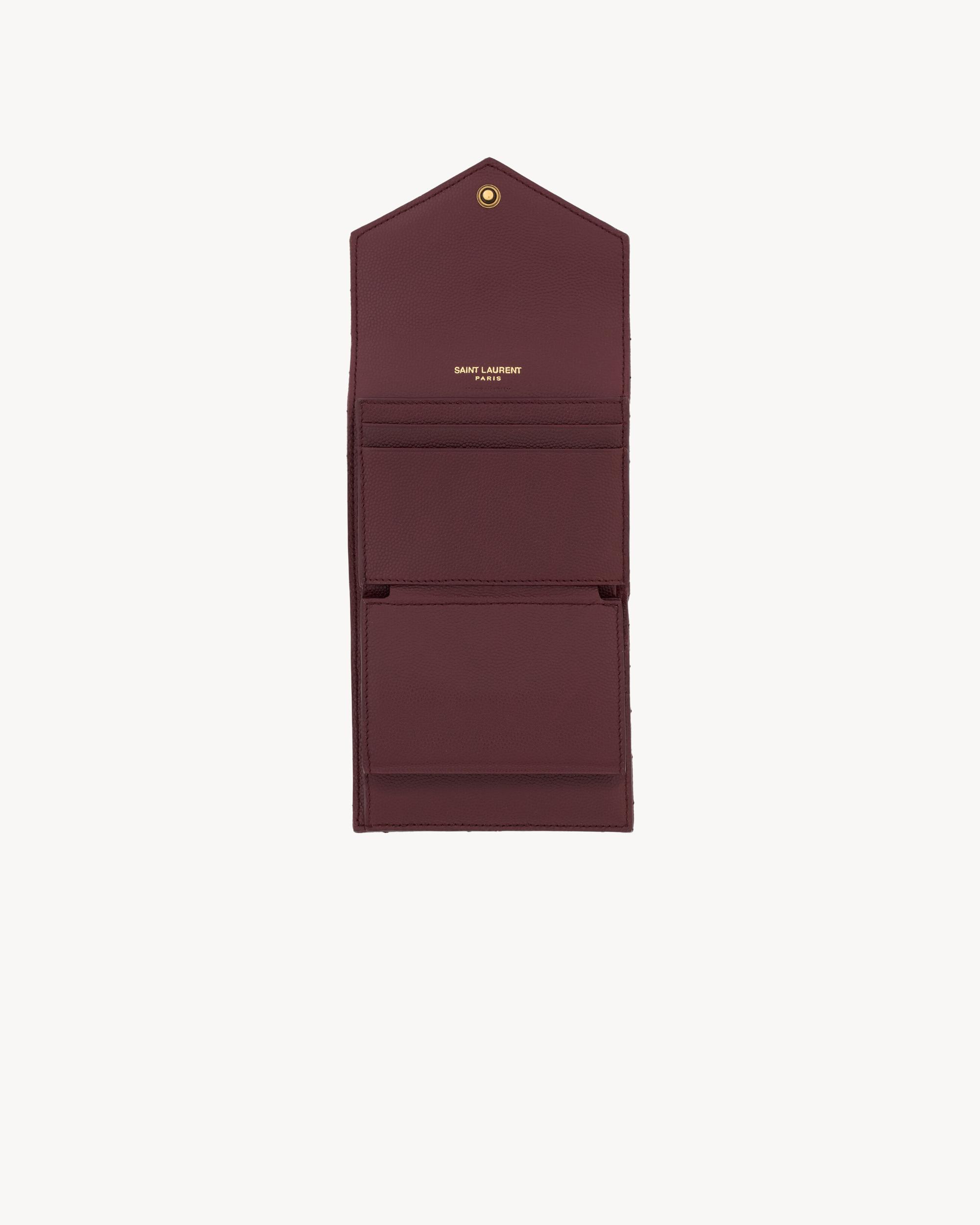 LETTER wallet in leather Product Image