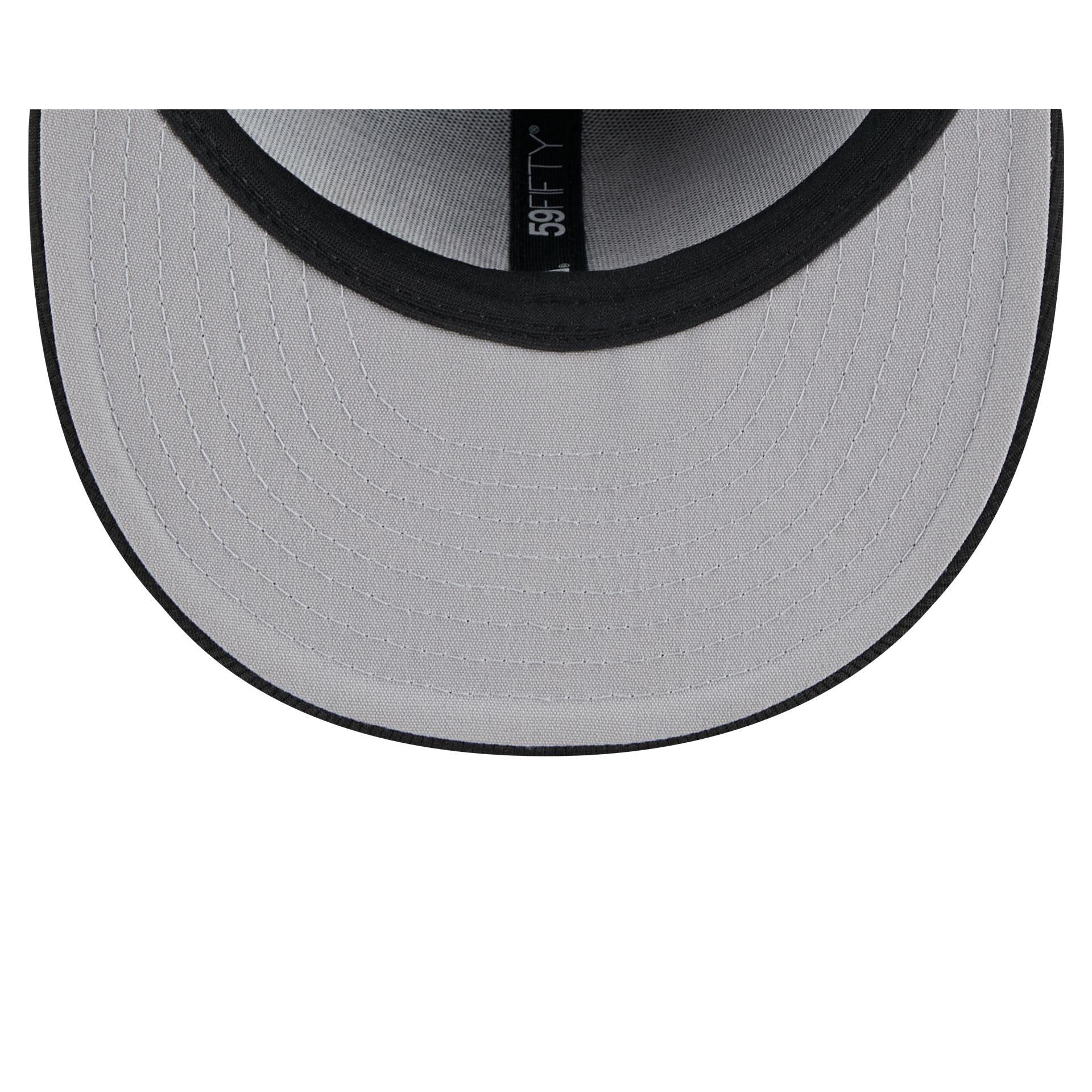 New York Rangers Rear Wordmark 59FIFTY Fitted Hat Male Product Image