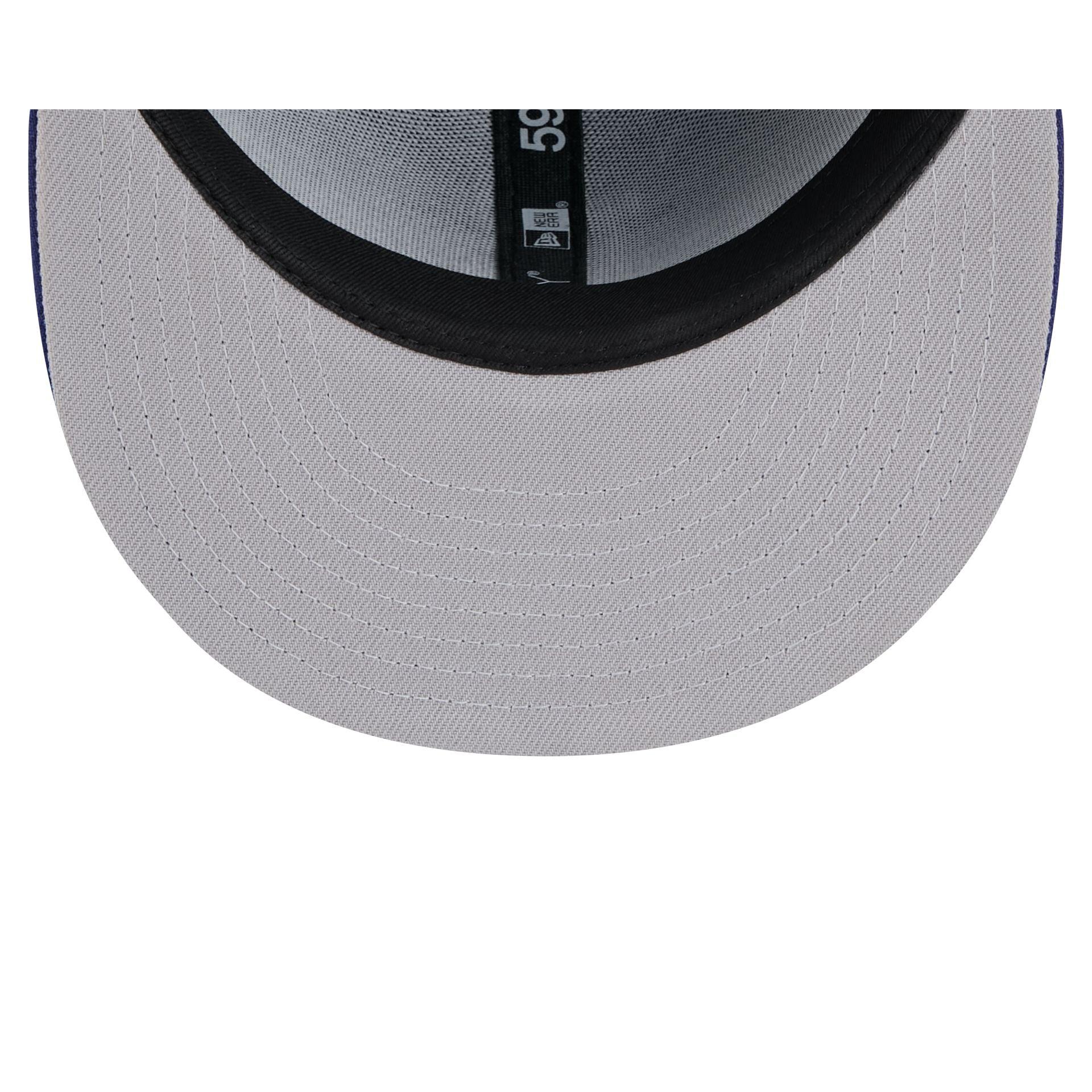 Los Angeles Dodgers 2024 World Series Dark Royal 59FIFTY Fitted Hat Male Product Image