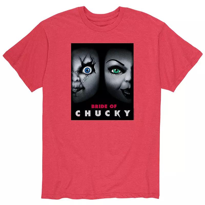 Big & Tall Chucky Bride Of Chucky Graphic Tee, Men's,  Product Image