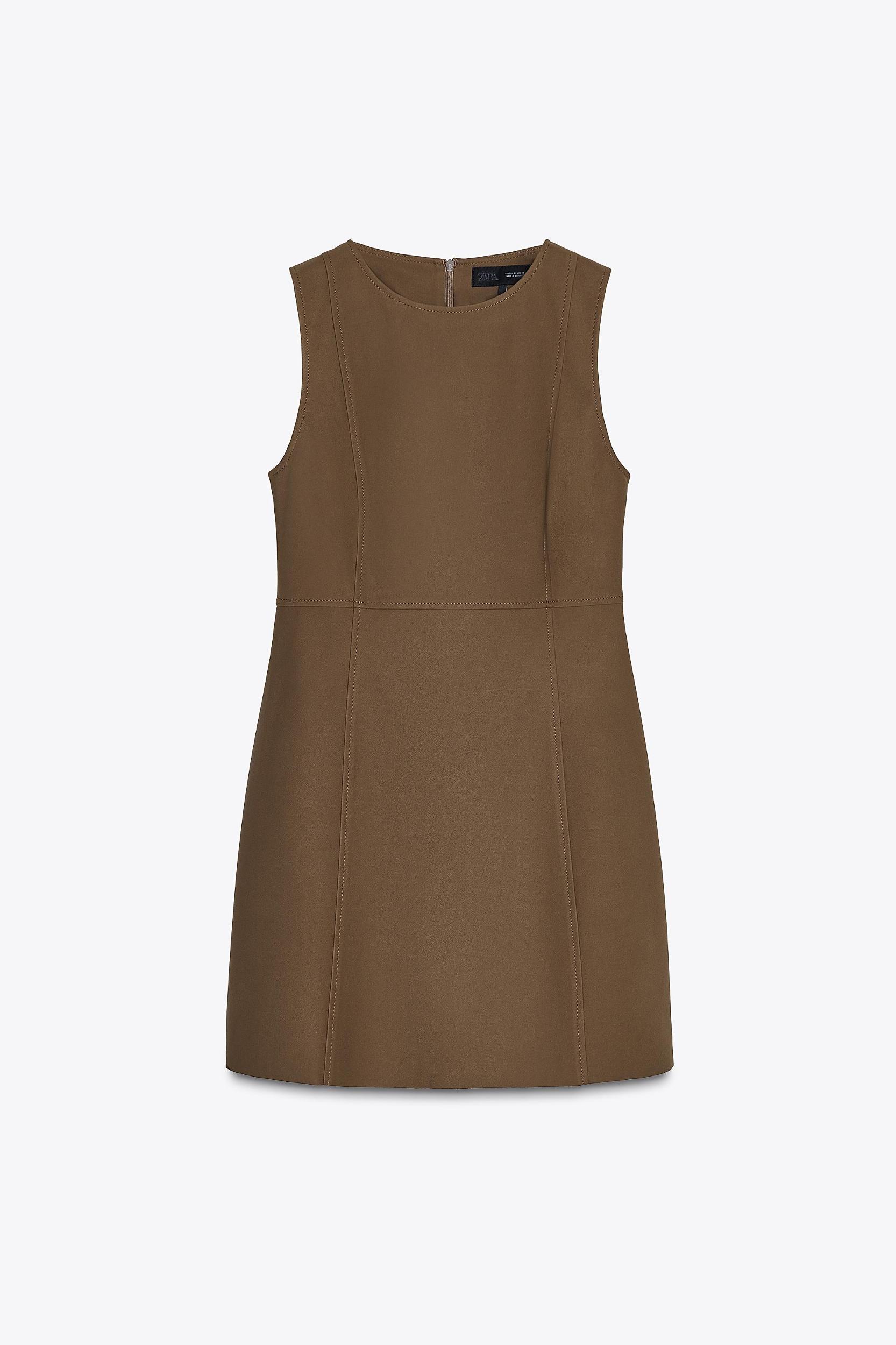 SHORT SLEEVELESS DRESS Product Image