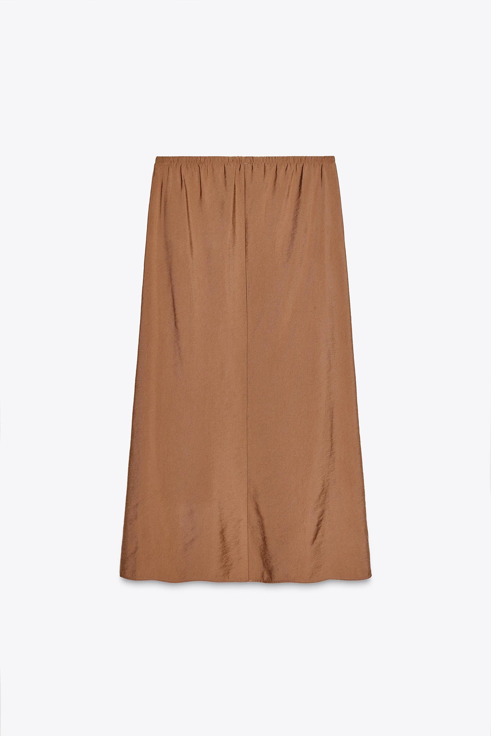 FLOWY MIDI SKIRT Product Image
