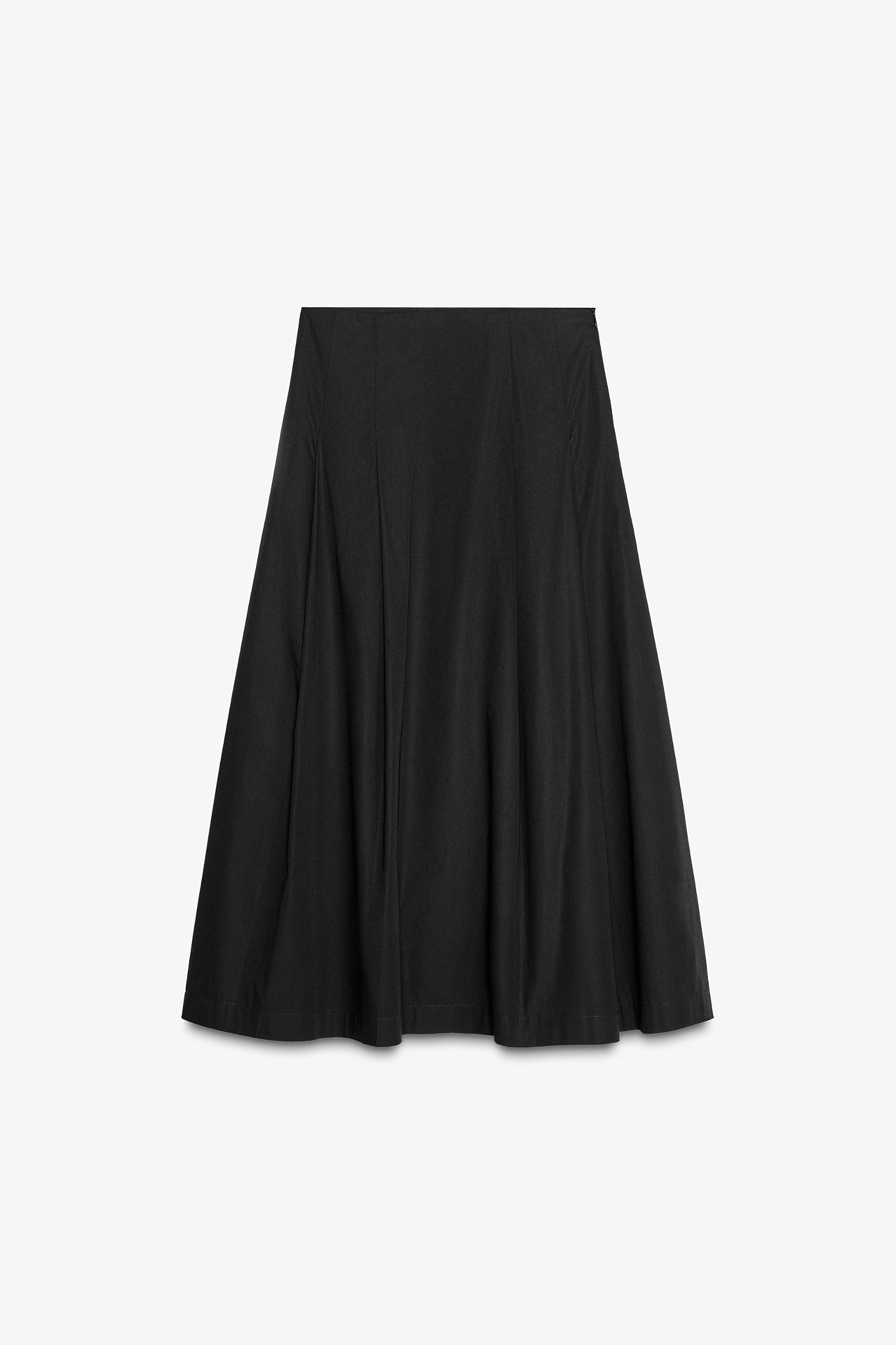 PLEATED MIDI SKIRT Product Image