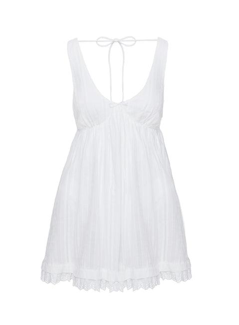 Nelty Mini Dress White Product Image