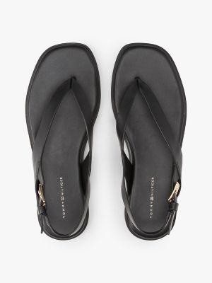 Flat Leather Slingback Sandal Product Image