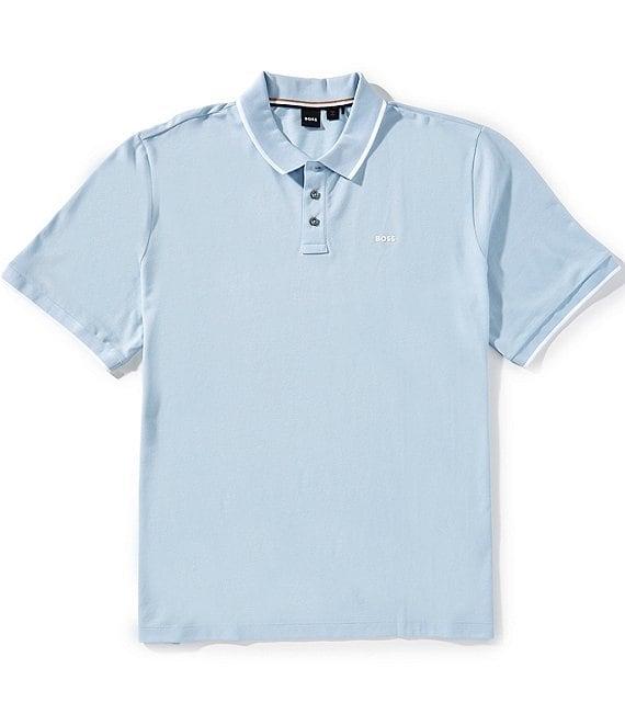 Hugo Boss Big & Tall Parlay 190 Short Sleeve Polo Shirt Product Image