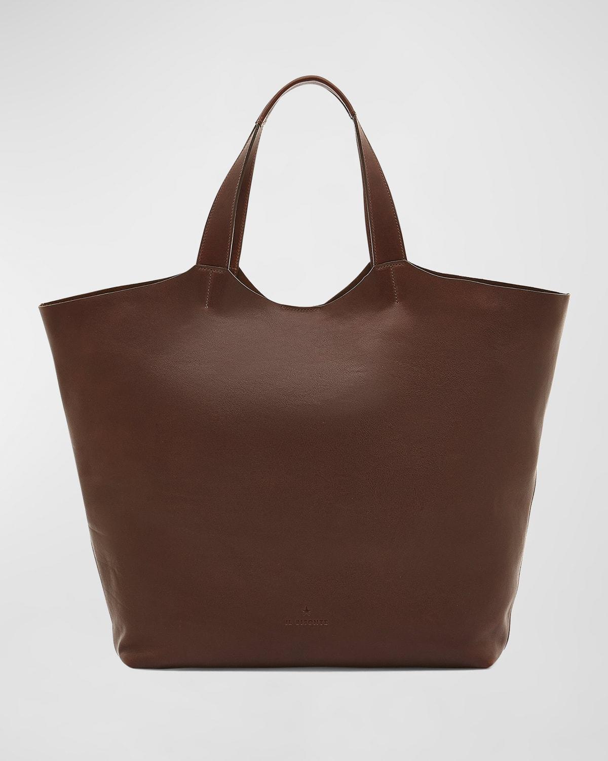 Womens Le Laudi Achillea Leather Tote Bag Product Image