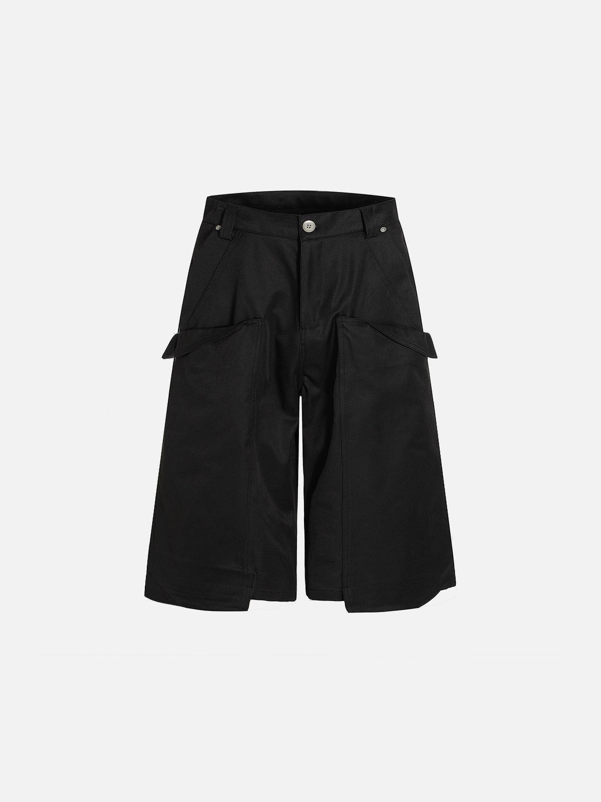 Aelfric Eden Double Knee Multi Pocket Longline Shorts Product Image