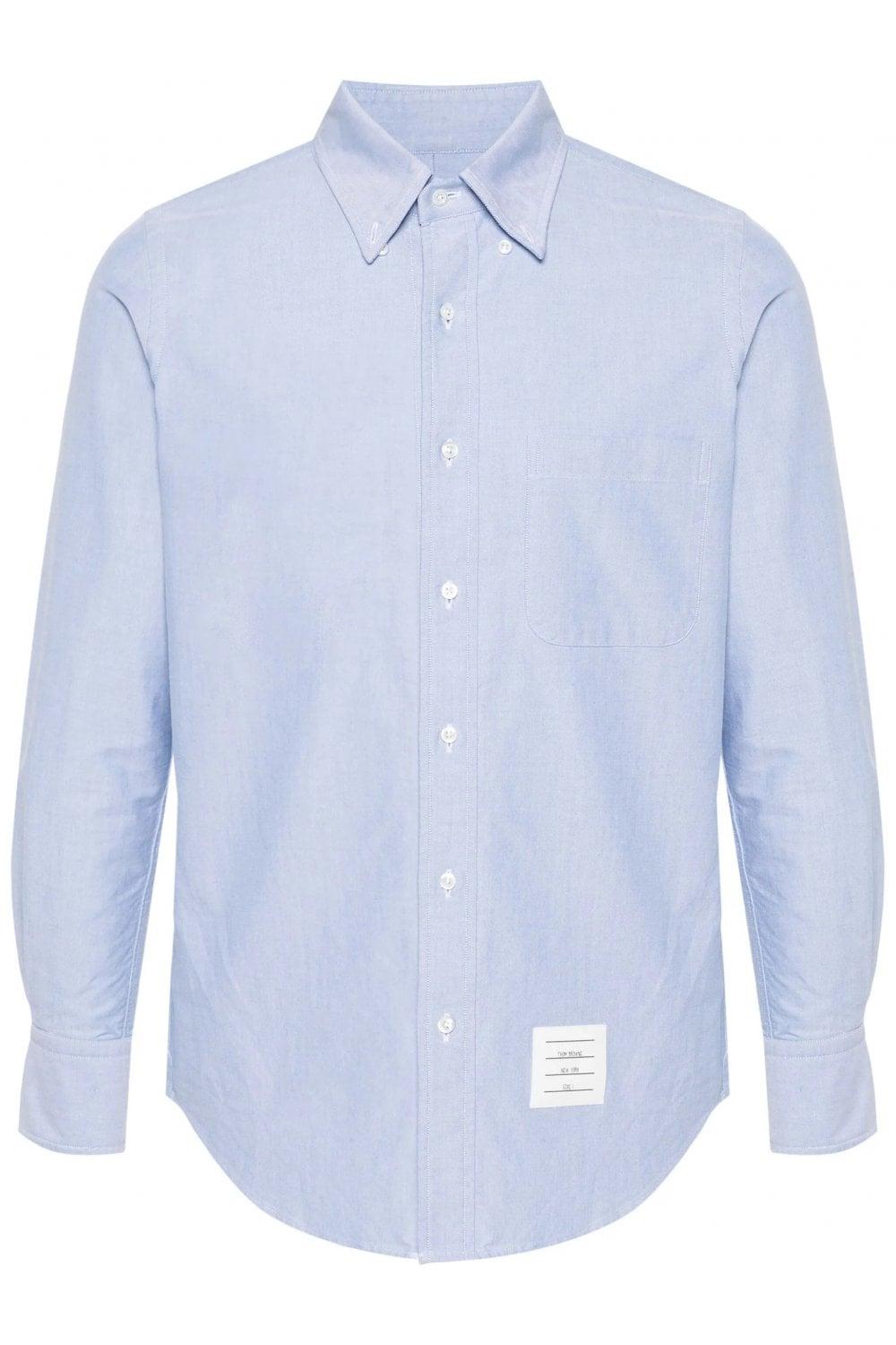 Thom Browne Men's Classic Fit Cotton Button-Down Shirt Product Image