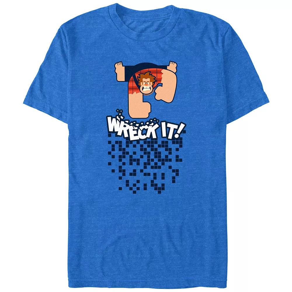 Big & Tall Wreck It Ralph Wrecking It Graphic Tee, Men's,  Product Image