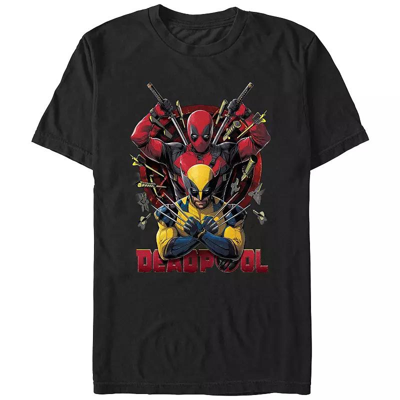 Men's Marvel Deadpool And Wolverine Ready For Danger Graphic Tee,  Product Image