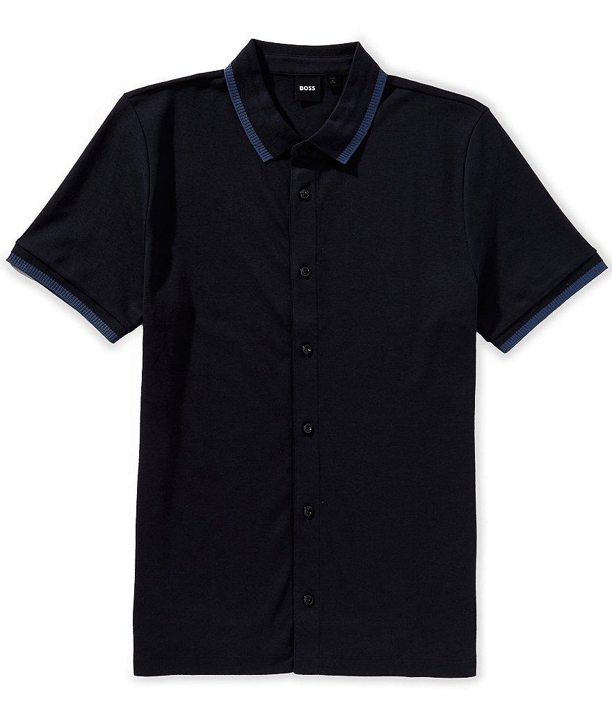 Hugo Boss BOSS Puno Short Sleeve Woven Shirt Product Image