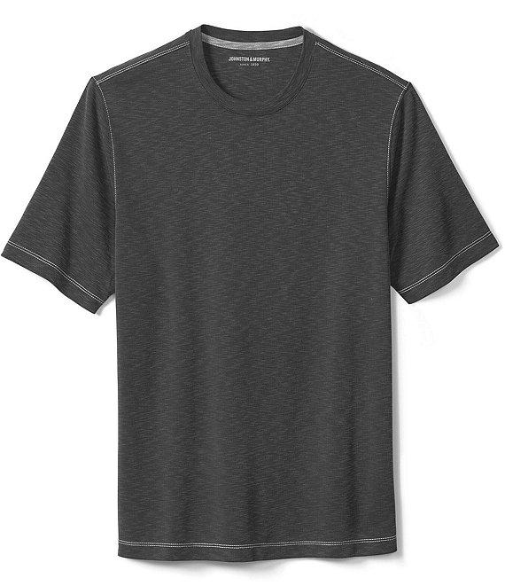 Johnston & Murphy Vintage Slub Short-Sleeve Crewneck T-Shirt Product Image