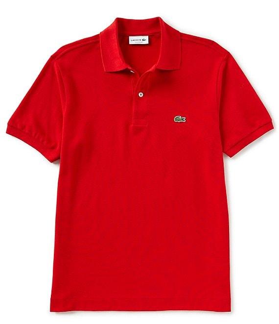 Lacoste Big & Tall Solid Pique Short Sleeve Polo Shirt Product Image