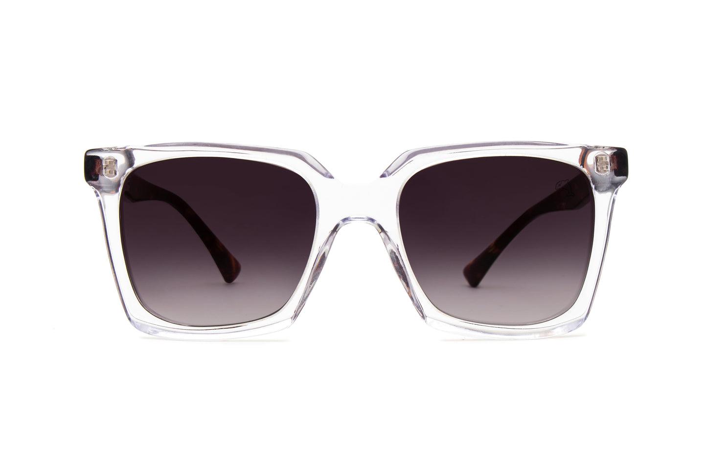 Biscayners Bill Bags Crystal Grey Sunglasses Unisex Product Image