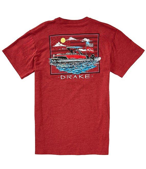 Drake Clothing Co. Americana Pontoon Short Sleeve Graphic T-Shirt Product Image