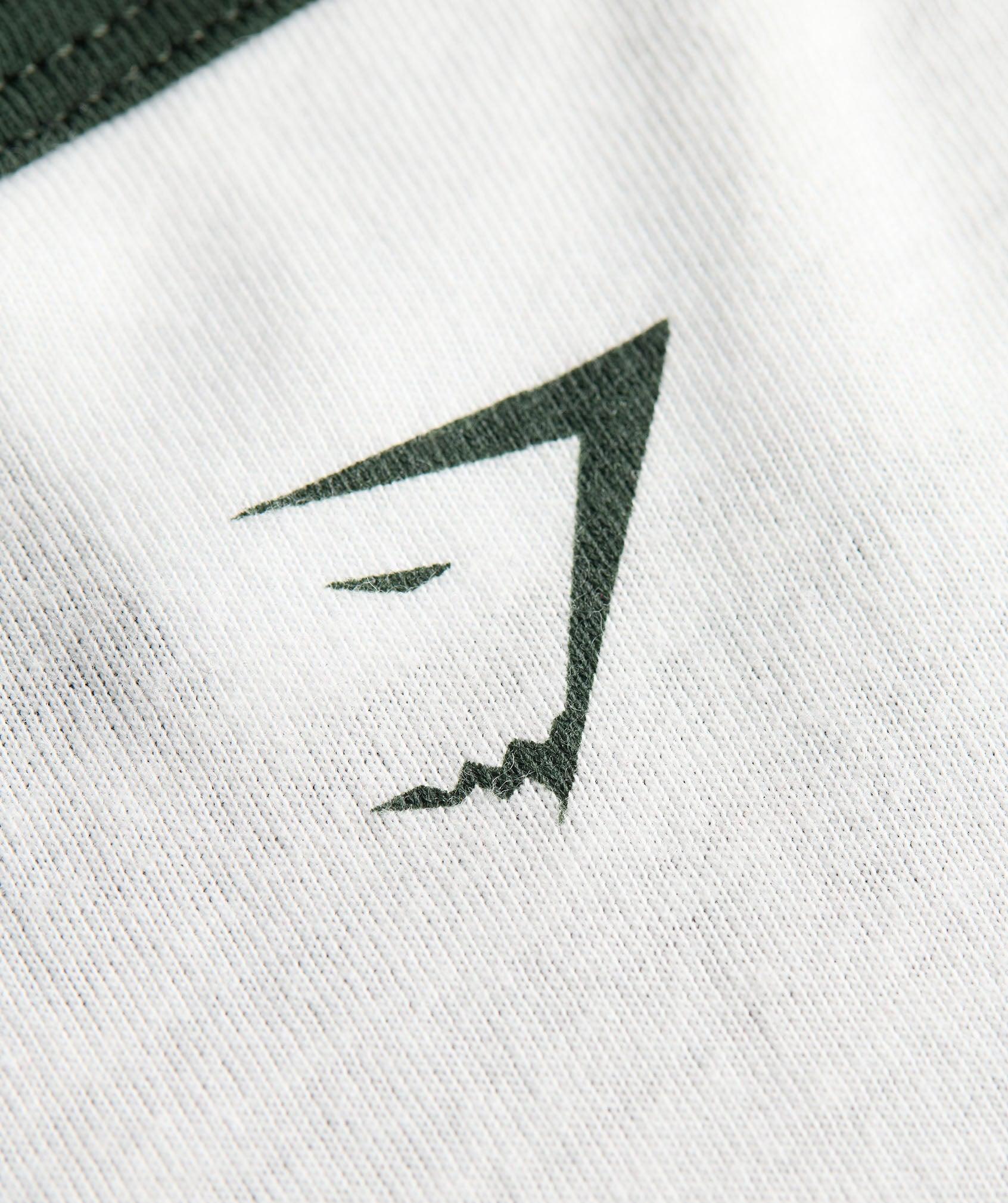 Gymshark GSLC Ringer Stringer - Soft White Male Product Image