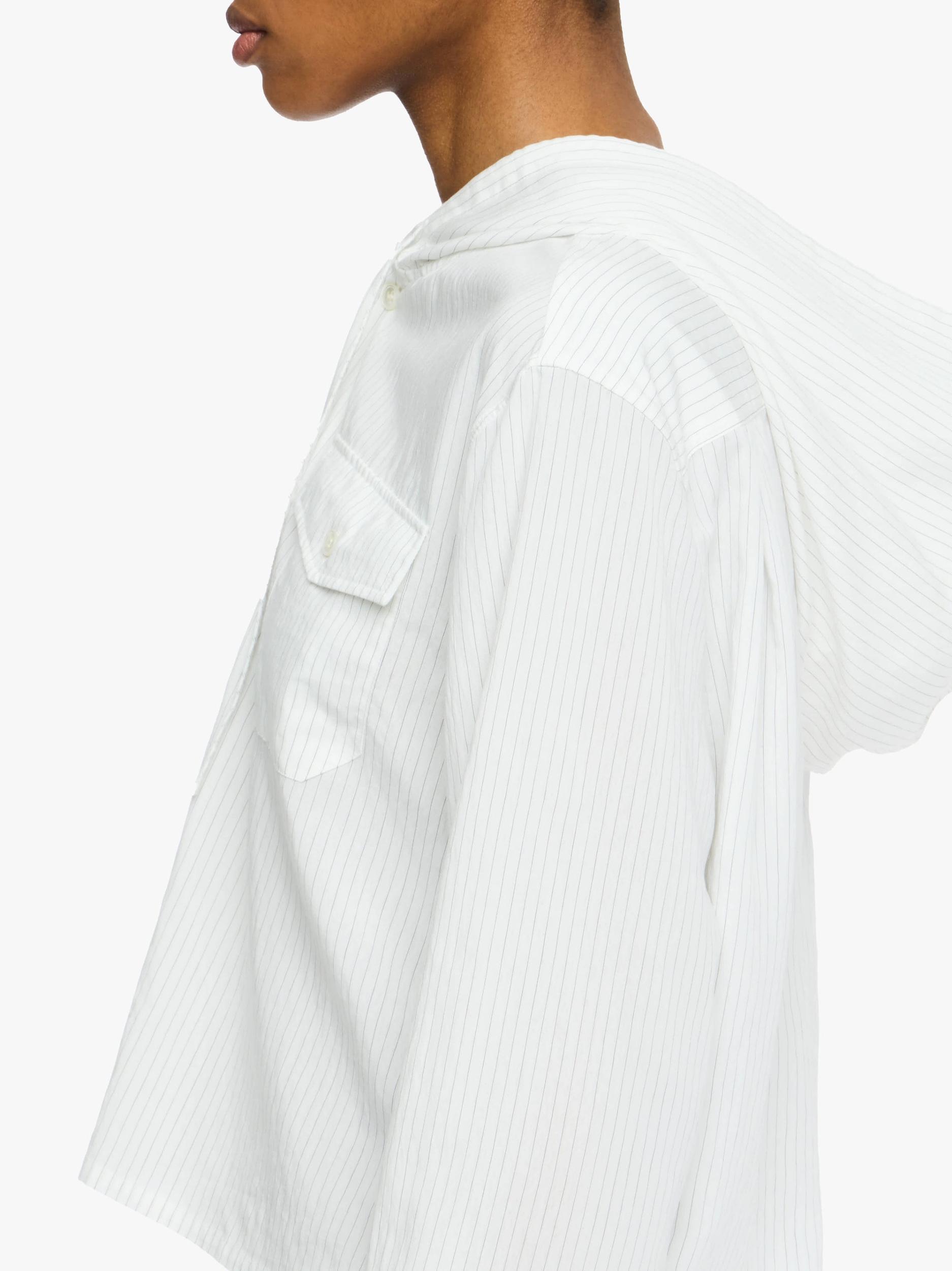CROPPED HOODED SHIRT Product Image