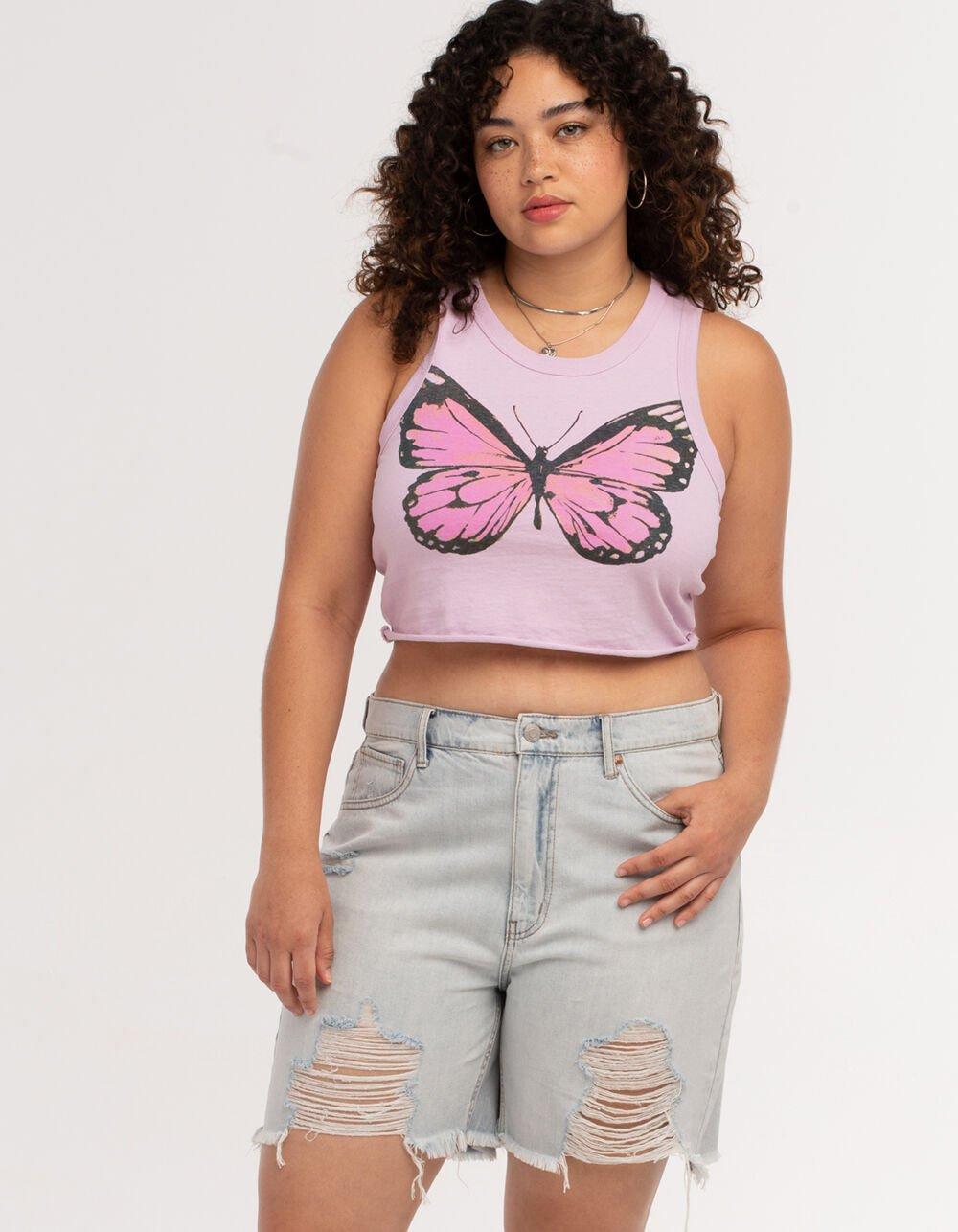 RSQ Womens Boyfriend Shorts - LIGHT WASH Product Image