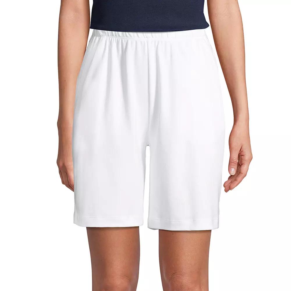 Women's Lands' End Sport Knit Pull-On Shorts,  Product Image