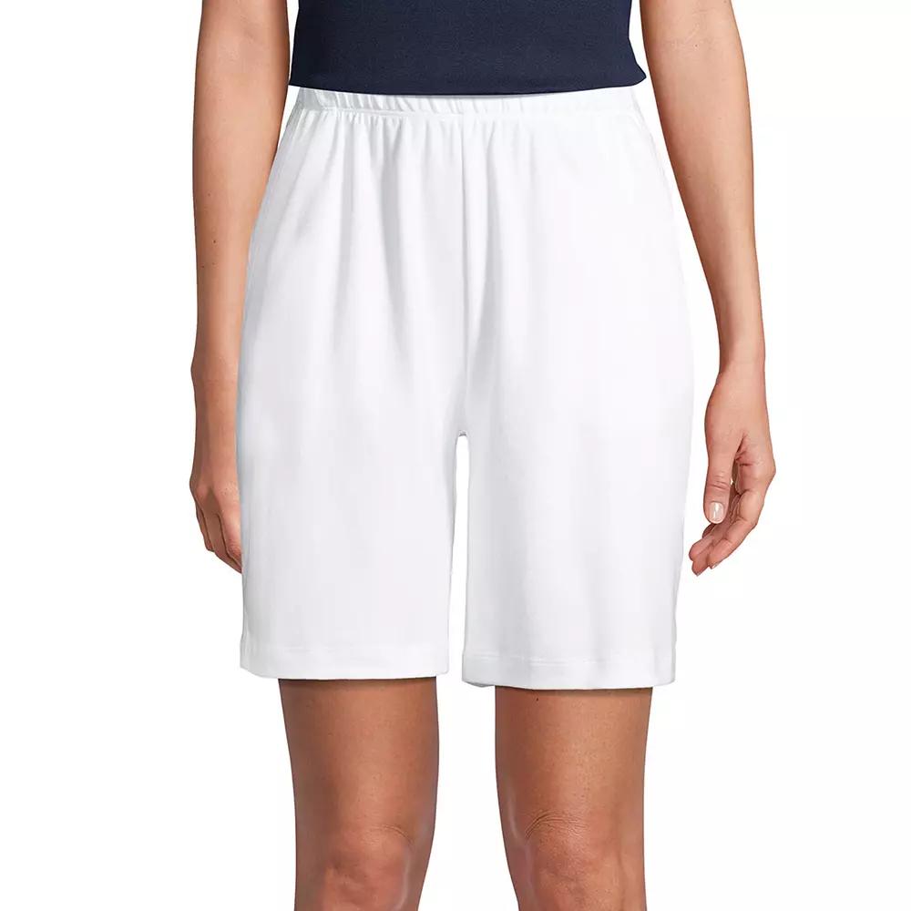 Women's Lands' End Sport Knit Pull-On Shorts,  Product Image