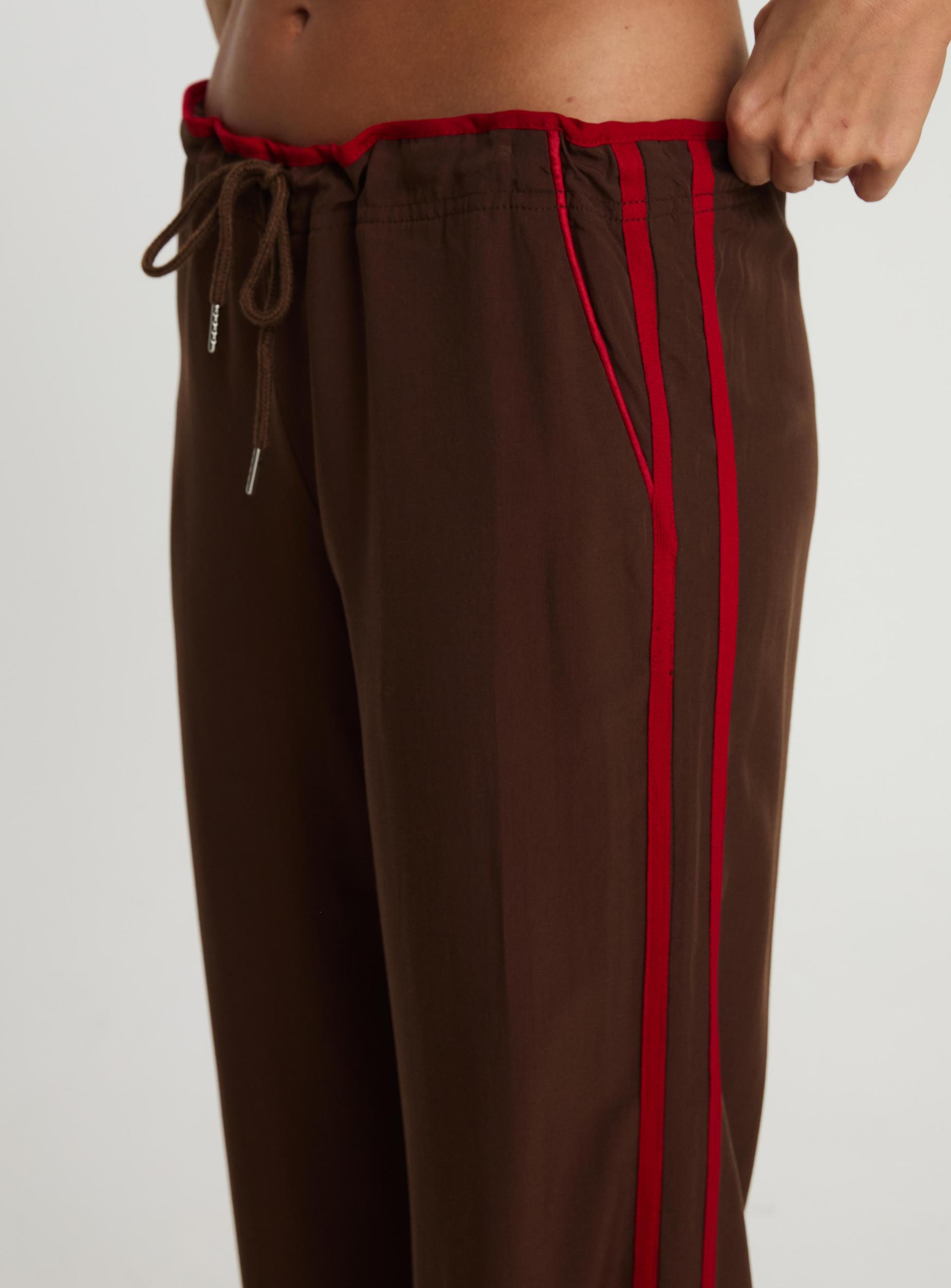 Maranie Pants Brown / Red Product Image