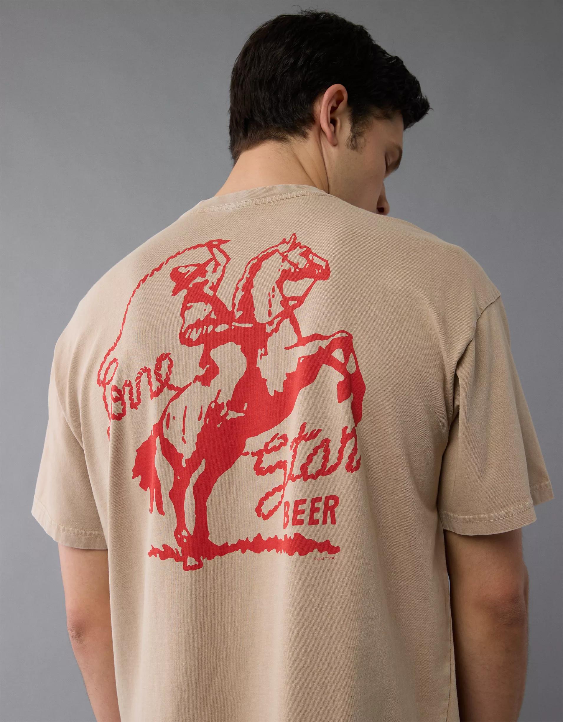 AE Boxy Lone Star Graphic T-Shirt Product Image