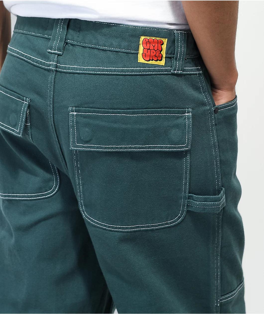 Empyre Emerald Green Carpenter Skate Jeans Product Image