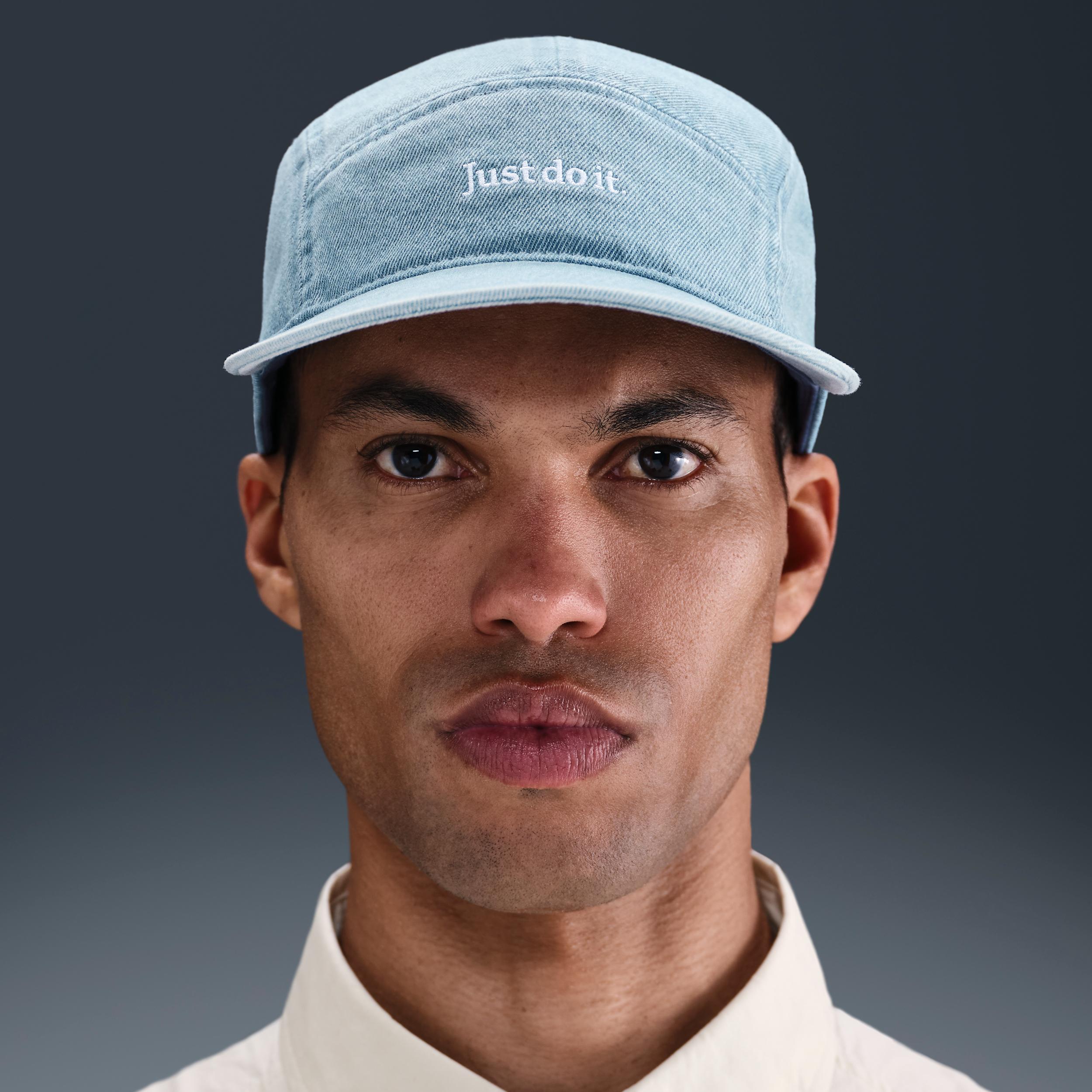 Nike Unisex Fly Unstructured Denim Cap | IB2345-010 Product Image