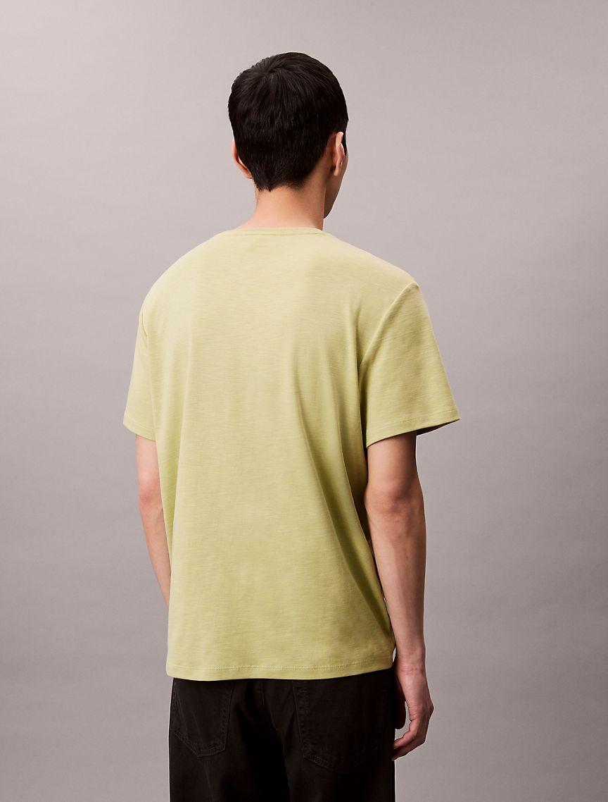 Cotton Relaxed Henley T-Shirt  Product Image