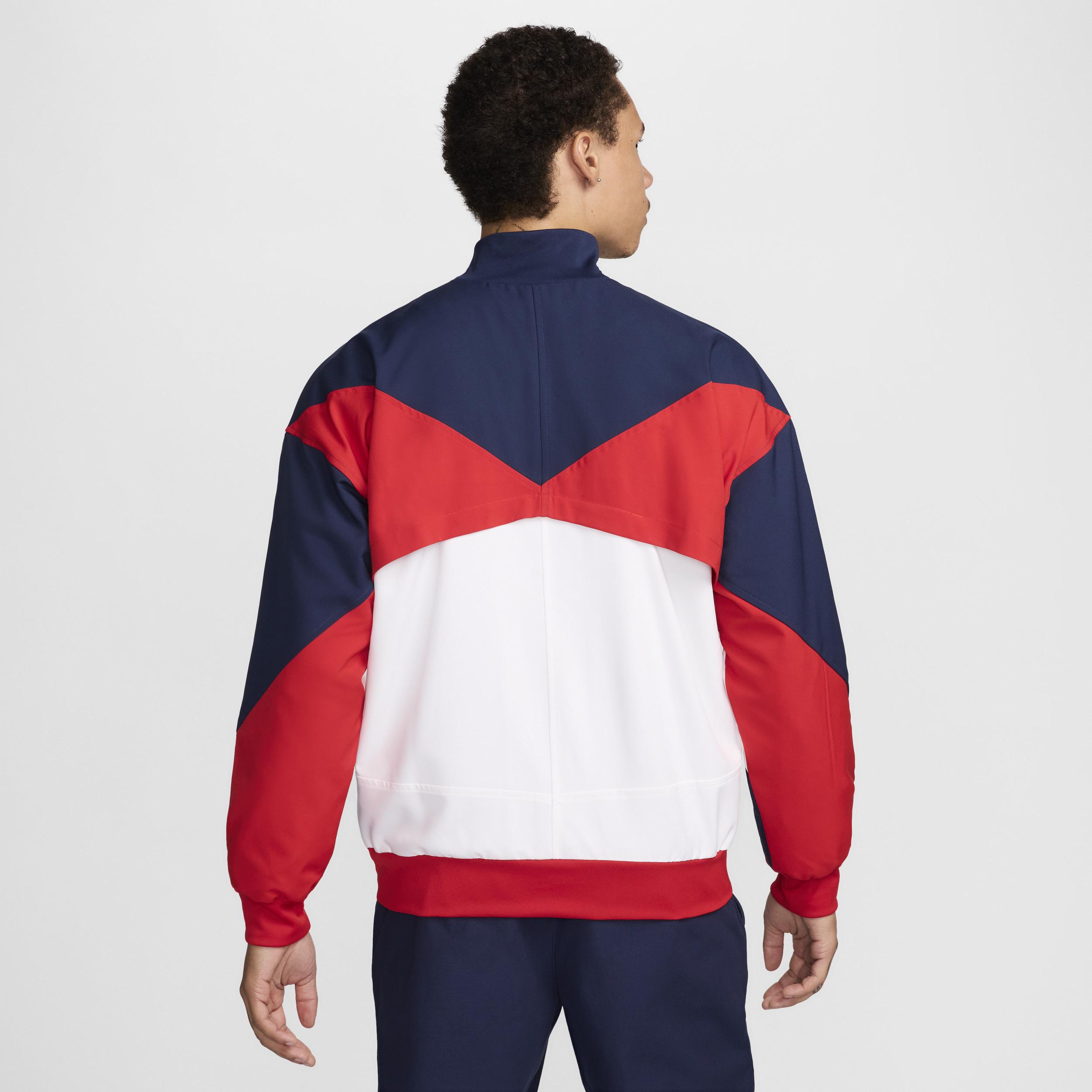 Men's Nike White Paris Saint-Germain 2024/25 Strike Anthem Full-Zip Jacket,  Product Image