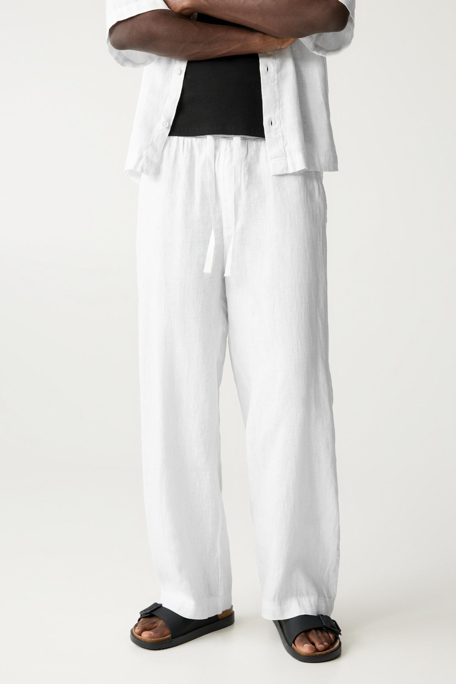 Linen joggers Product Image