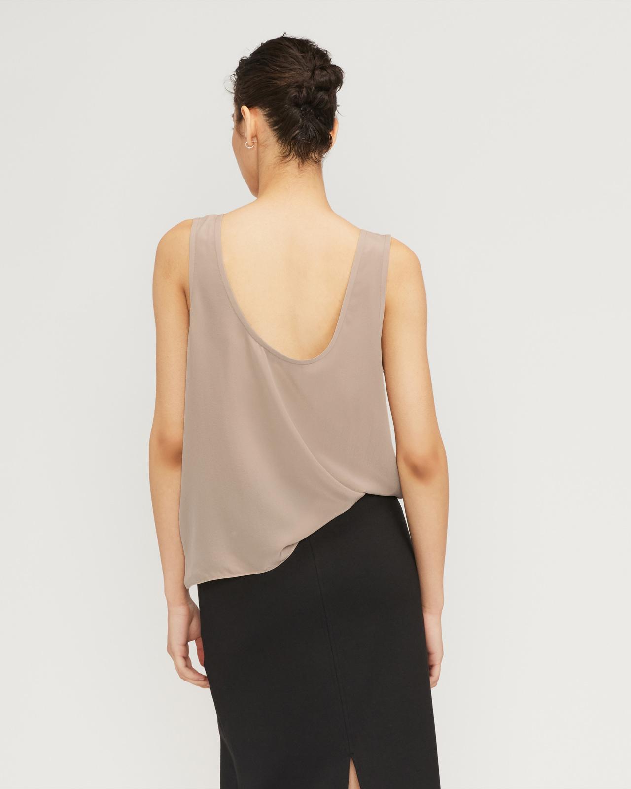 Womens Scoop Tank in Washable Silk by Everlane Product Image