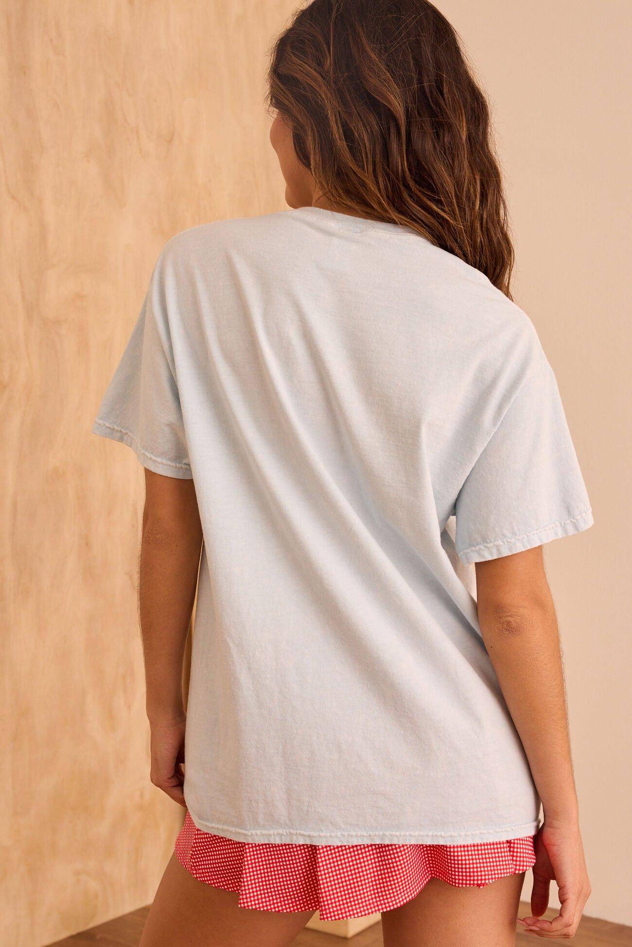 Tropic Mail Oversized Graphic Tee Product Image