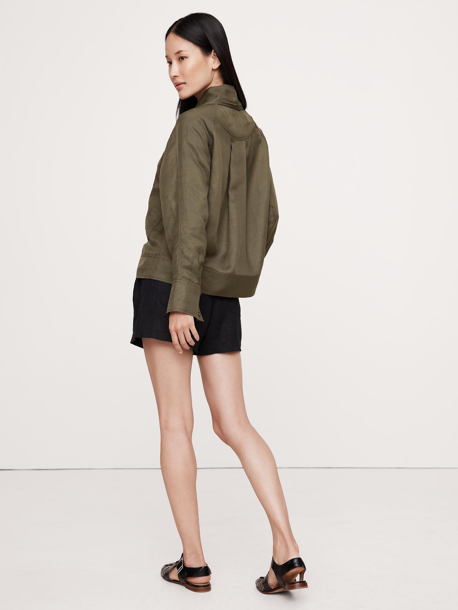 Oversized Viscose-Linen Popover Product Image