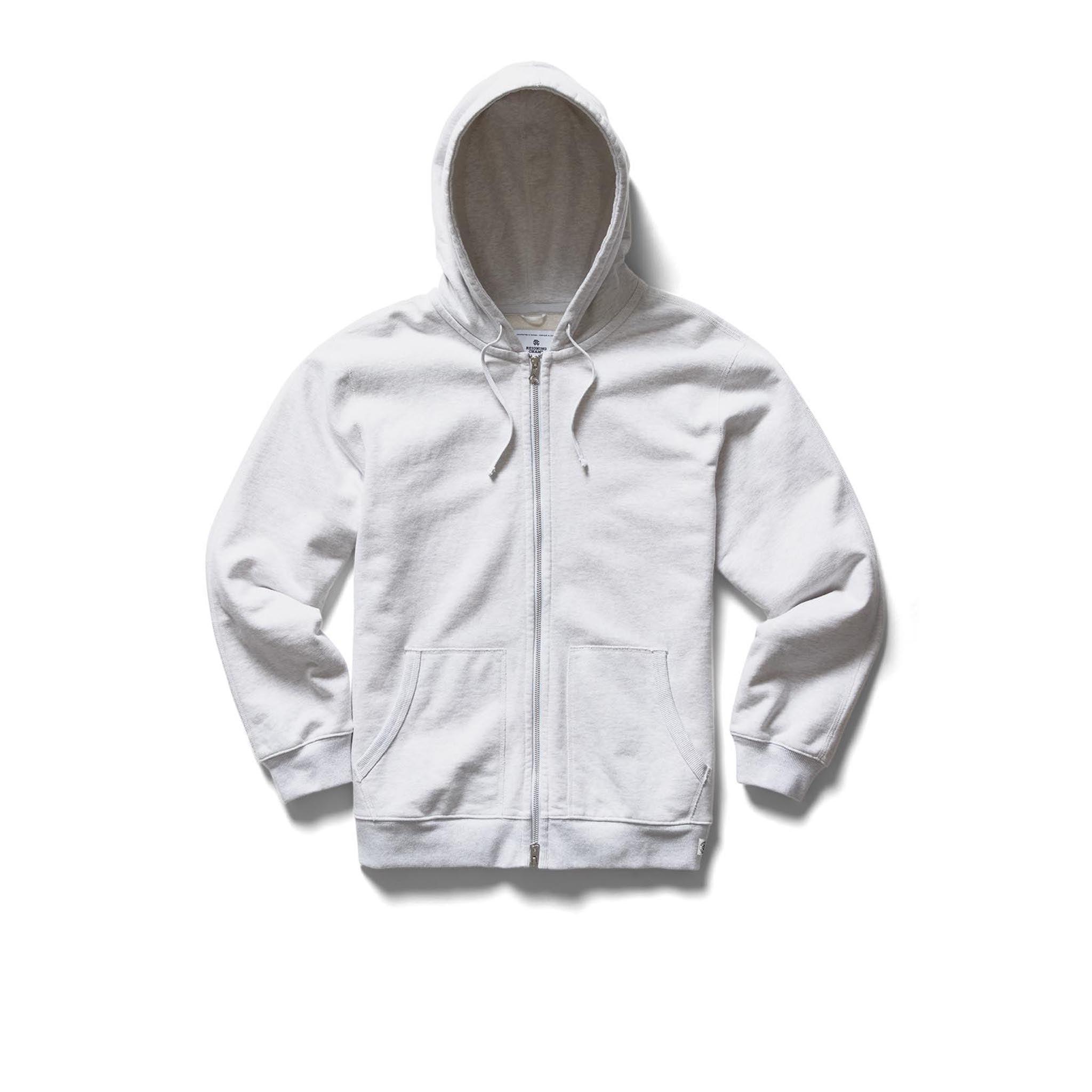 Midweight Terry Classic Full Zip Hoodie - Vault Male Product Image