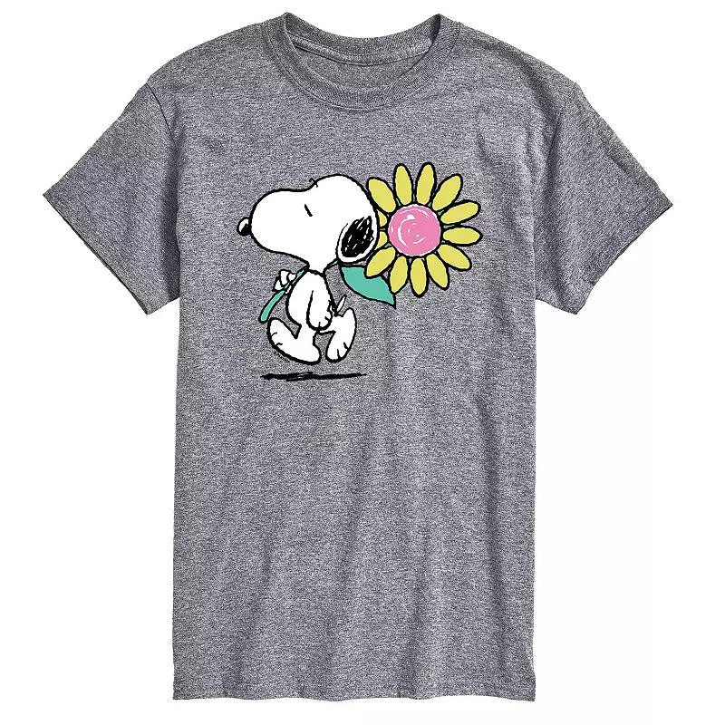 Big & Tall Peanuts Snoopy Daisy Graphic Tee, Men's,  Product Image
