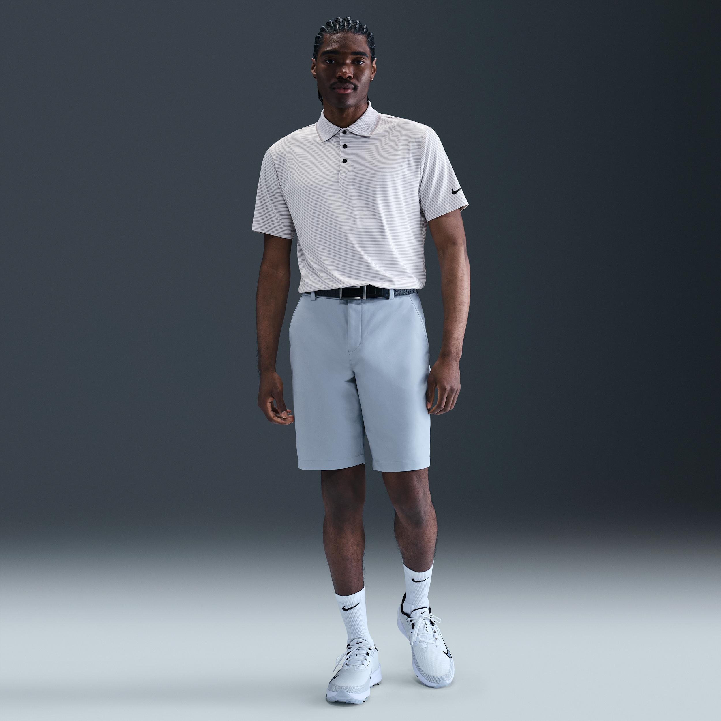 Nike Mens Tour Dri-FIT Striped Golf Polo | FZ7479-100 Product Image