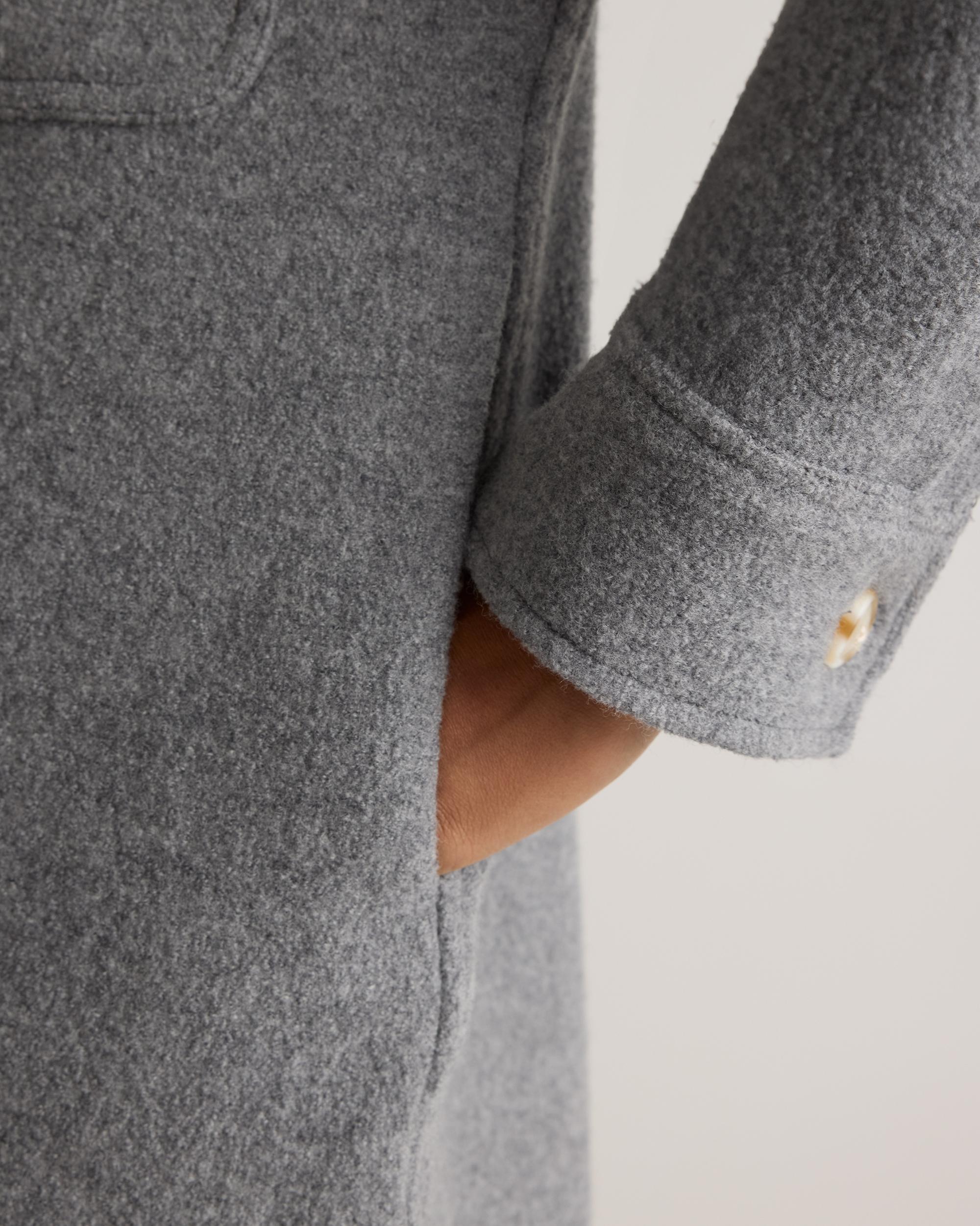 Quince | Women's 100% Merino Wool Long Shirt Jacket Product Image