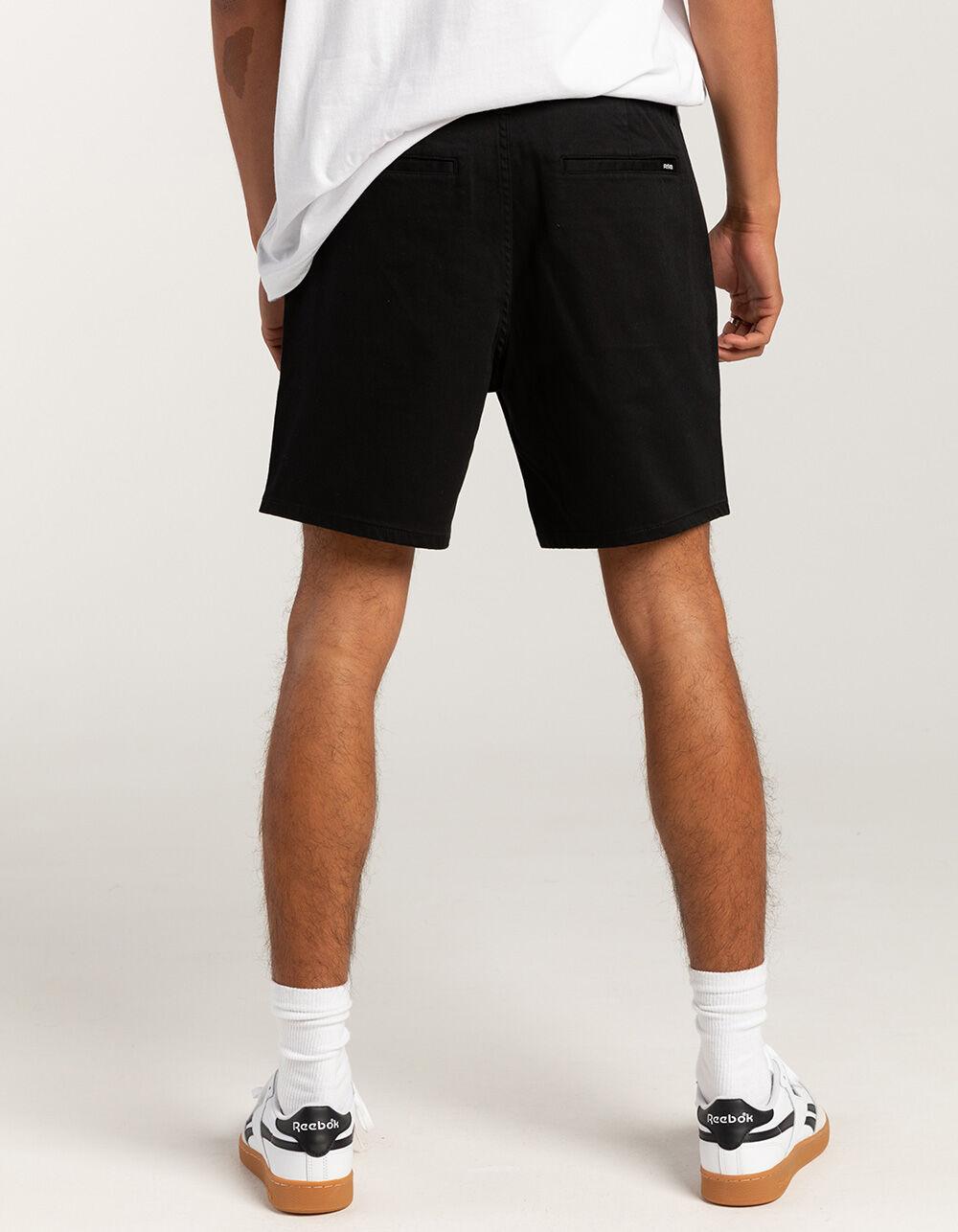 RSQ Mens Short 7" Chino Shorts - BLACK Product Image