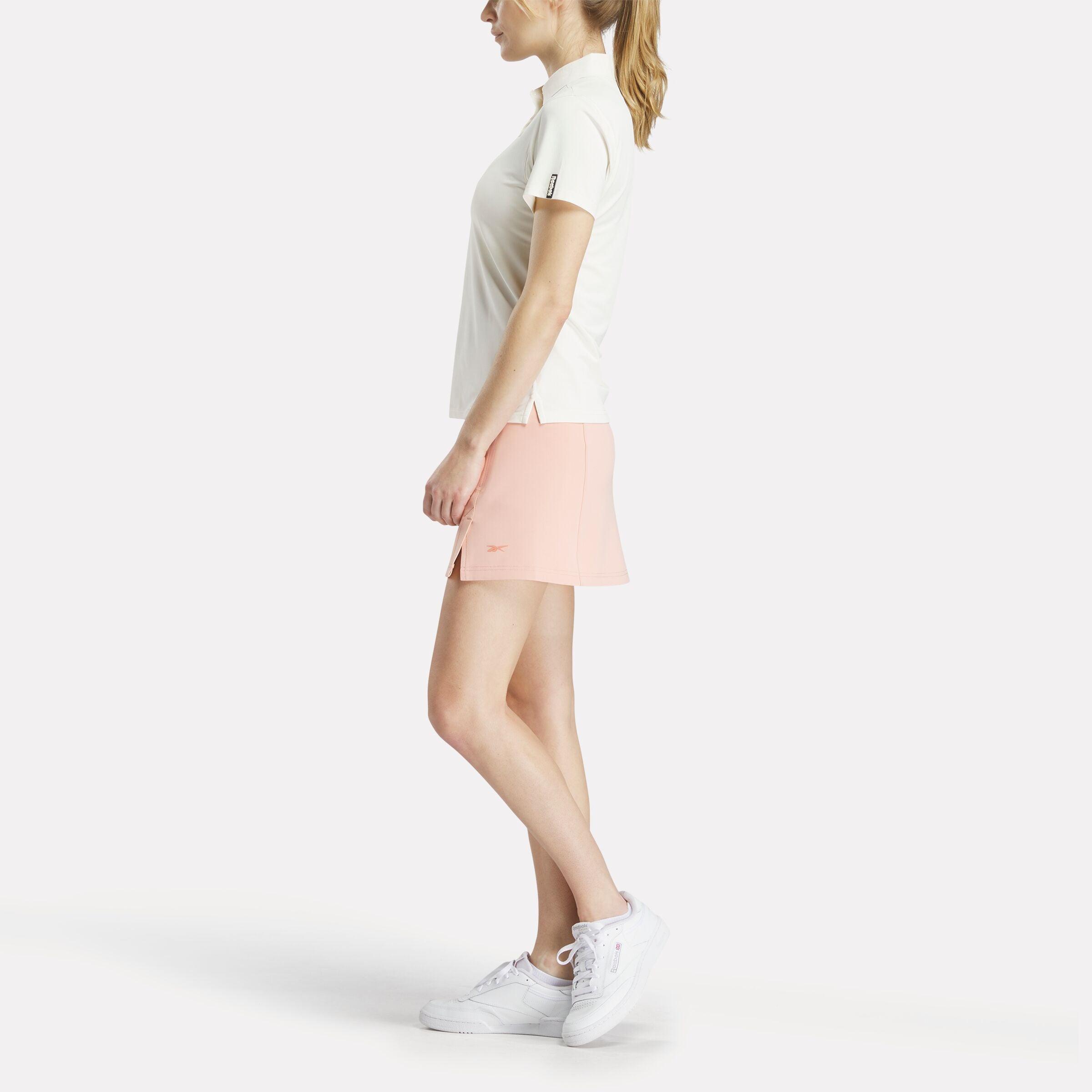 Women's Short Sleeve Stretch Pique Placket Polo Shirt Female Product Image