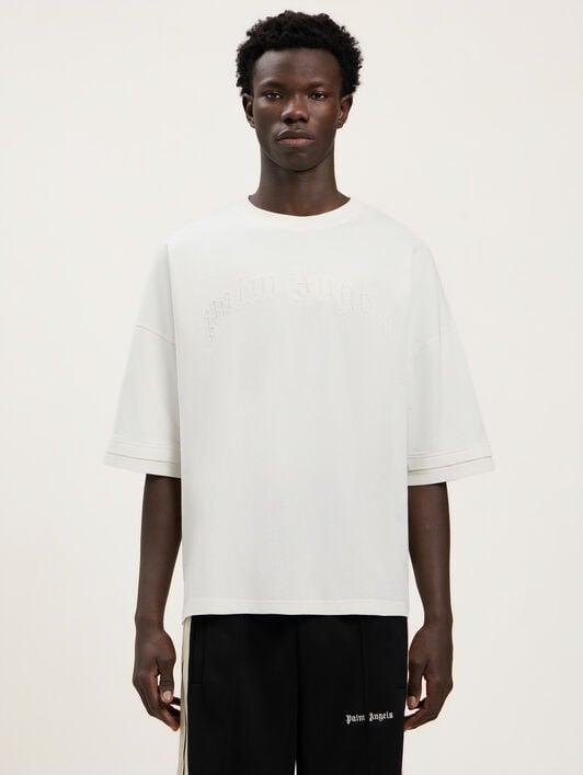 Curved Logo Loose Double T-Shirt Product Image