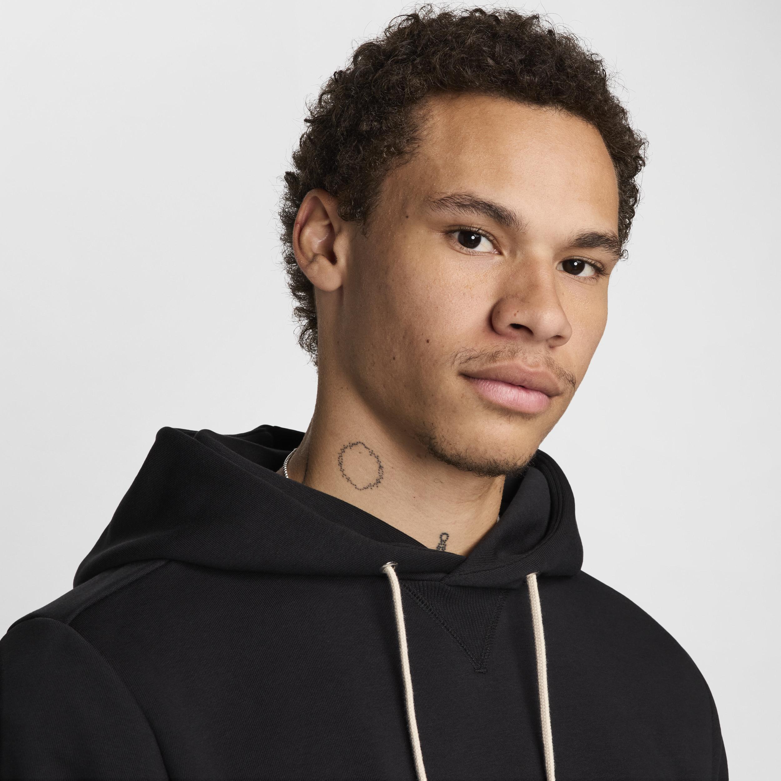 Nike Mens Standard Issue Dri-FIT Pullover Basketball Hoodie | FZ0218-010 Product Image