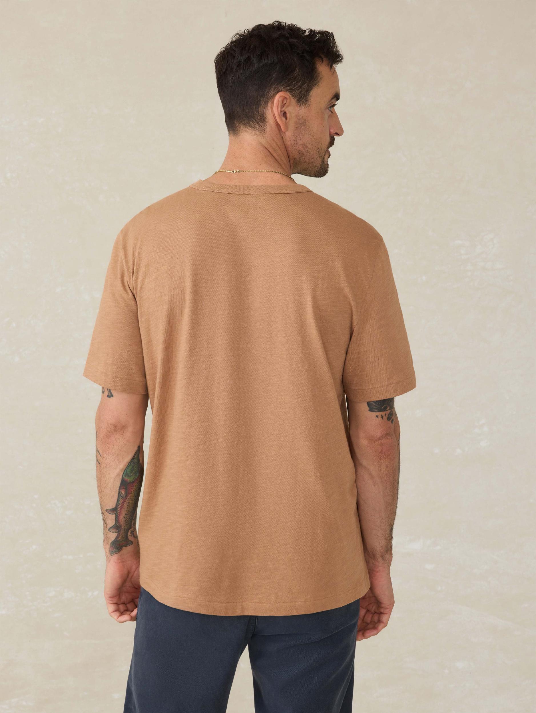 Sunwashed Regenerative Tee - Bronze Male Product Image