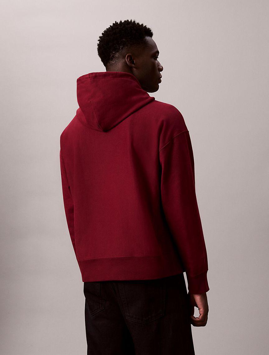 Monogram Logo Premium Fleece Hoodie Product Image