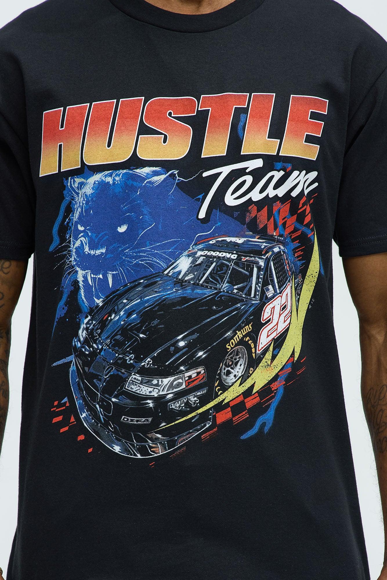 Team Hustle Short Sleeve Tee - Black Product Image